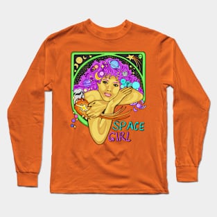 Space Girl Long Sleeve T-Shirt